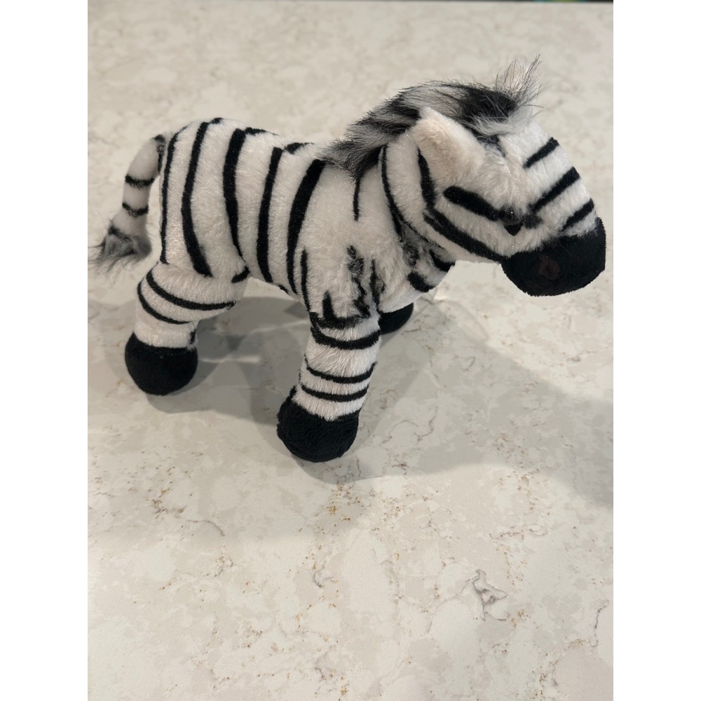 Ganz‎ Webkinz Zebra Plush Stuffed Animal Y2K Collectible Striped HM111 No Code